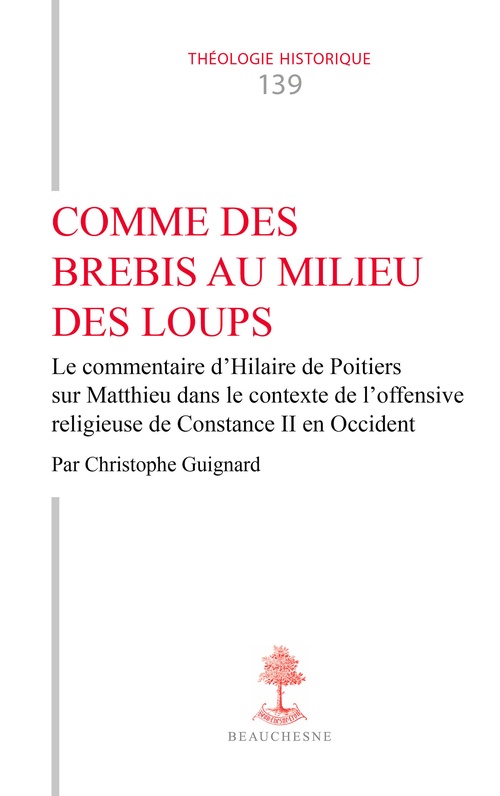 Couverture ebook de Comme des brebis au milieu des loups, de Christophe Guignard
