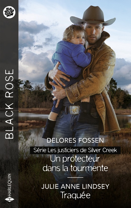 ebook cover of Un protecteur dans la tourmente - Traquée, by Julie Anne Lindsey, Delores Fossen