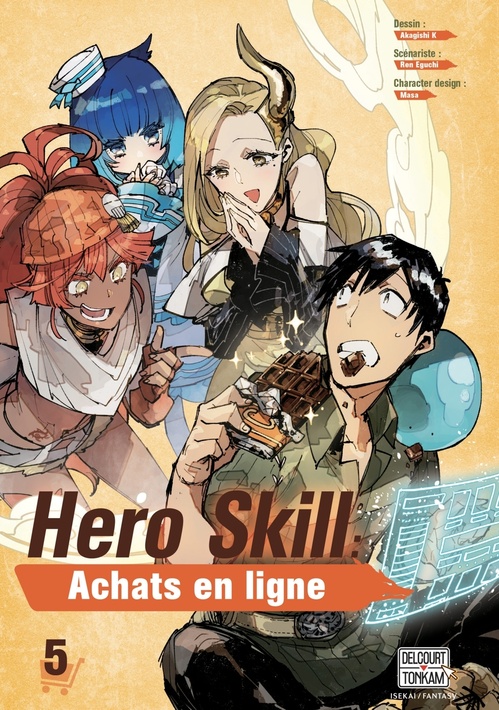 ebook cover of Hero Skill : Achats en ligne T05, by Ren Eguchi, Akagishi k