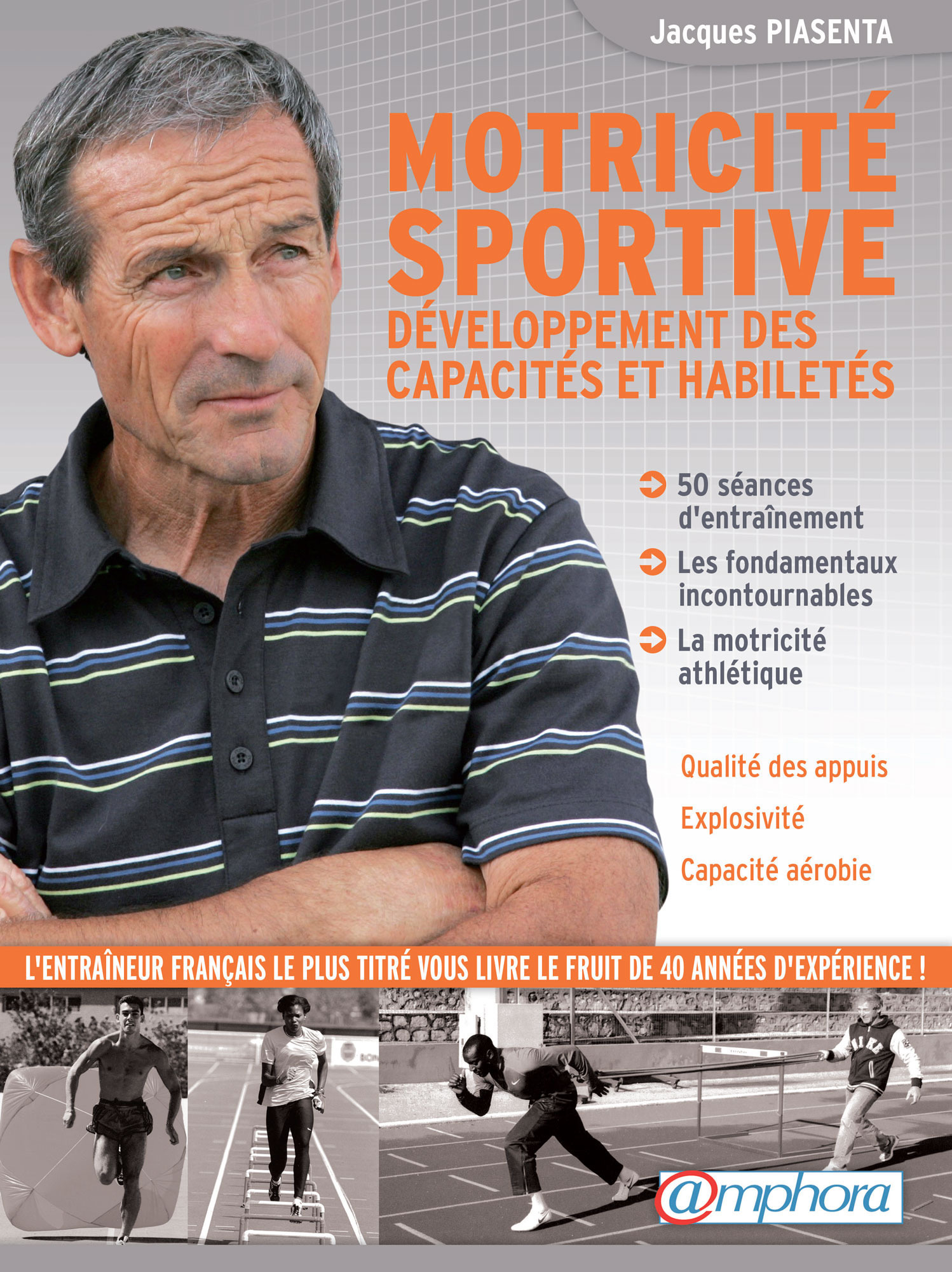 Couverture ebook de Motricité sportive, de Jacques Piasenta