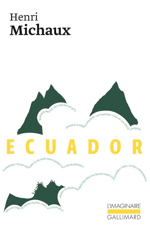 Couverture ebook de Ecuador. Journal de voyage, de Henri Michaux