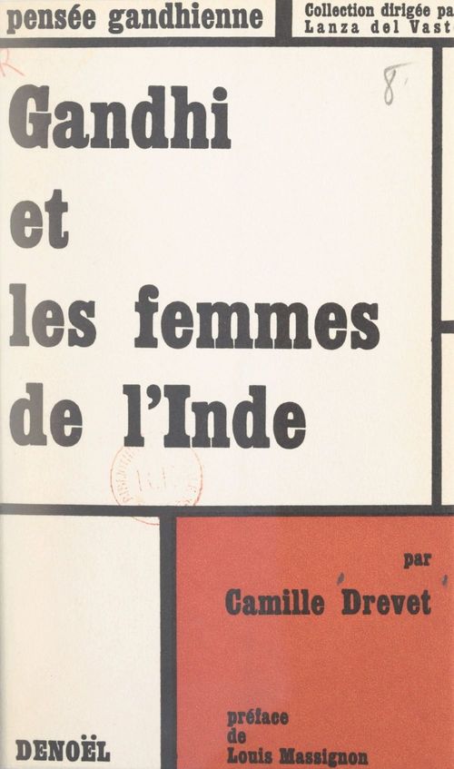 Couverture ebook de Gandhi et les femmes de l'Inde, de Camille Drevet