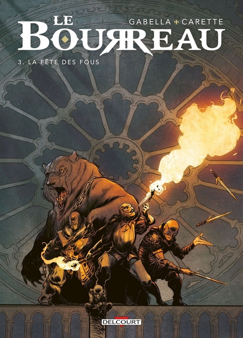 ebook cover of Le Bourreau T03 - La Fête des fous, by Mathieu Gabella, Jérôme Benoît, Julien Carette