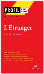 Couverture ebook de Profil - Camus (Albert) : L'Etranger, de Pierre-Louis Rey