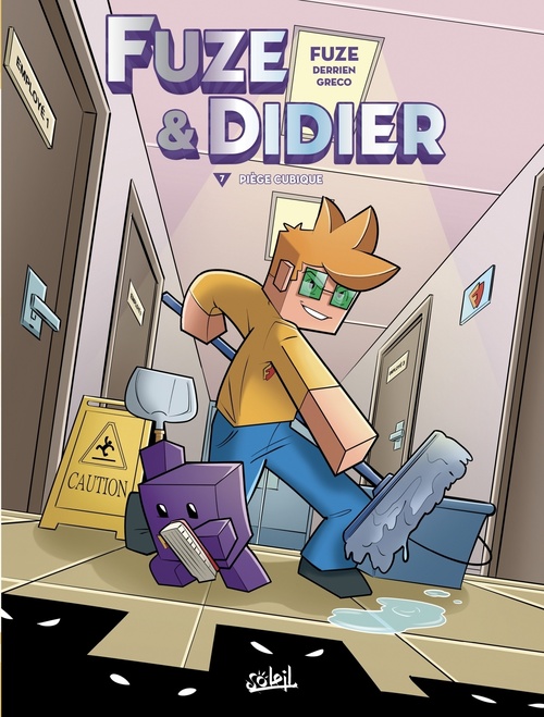 Couverture ebook de Fuze et Didier T07 - Piège cubique, de Fuze