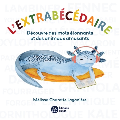 Couverture ebook de L'extrabécédaire, de Mélissa Charette Laganière
