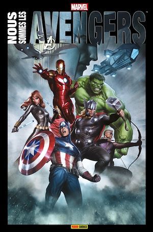 Couverture ebook de Nous sommes les Avengers, de Collectif
