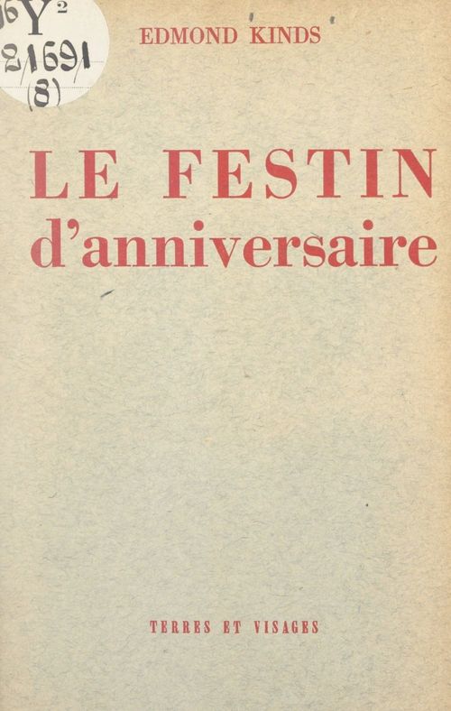 ebook cover of Le festin d'anniversaire, by Edmond Kinds