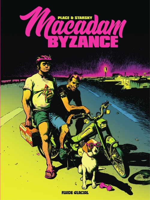 Couverture ebook de Macadam Byzance, de Pierre Place, Pierrick Starsky