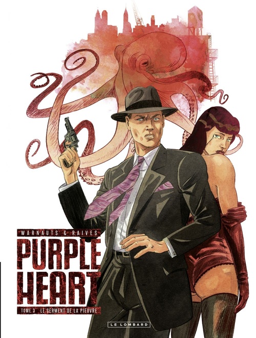 Couverture ebook de Purple Heart - Tome 3 - Le Serment de la Pieuvre, de Warnauts