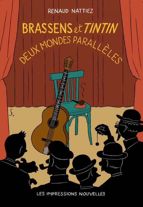Couverture ebook de Brassens et Tintin, de Renaud Nattiez