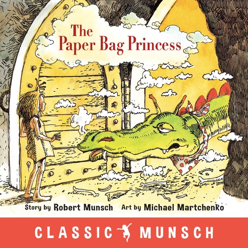 ebook cover of The Paper Bag Princess, by Robert Munsch