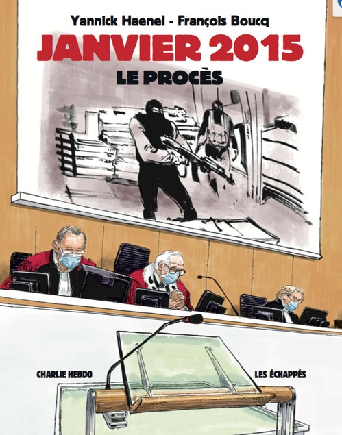 ebook cover of Janvier 2015 - Le procès, by François Boucq, Yannick Haenel