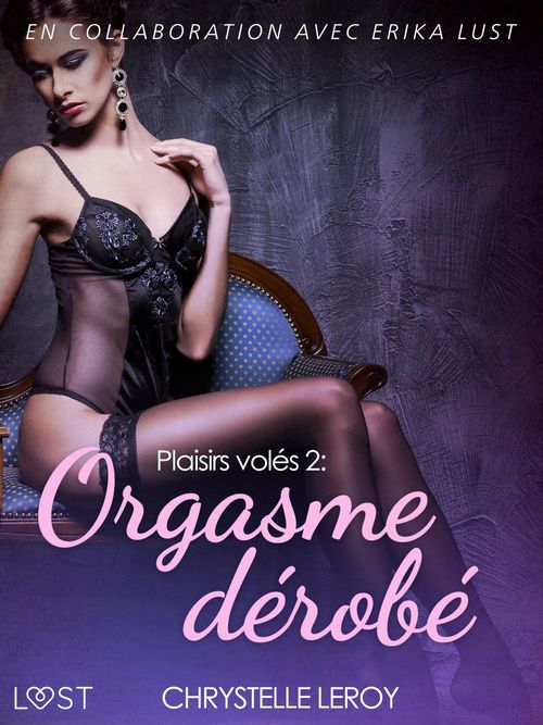 Couverture ebook de Plaisirs volés 2 : Orgasme dérobé - Une nouvelle érotique, de Chrystelle Leroy