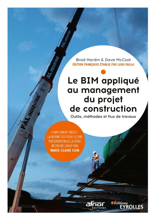 ebook cover of Le BIM appliqué au management du projet de construction, by Brad Hardin, David Mccool