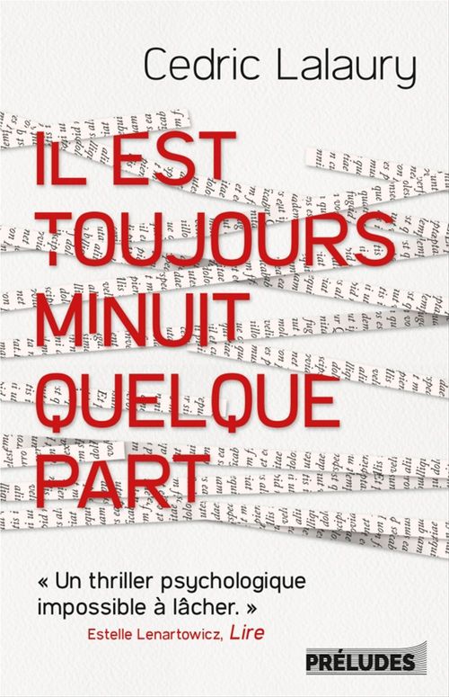 ebook cover of Il est toujours minuit quelque part, by Cedric Lalaury