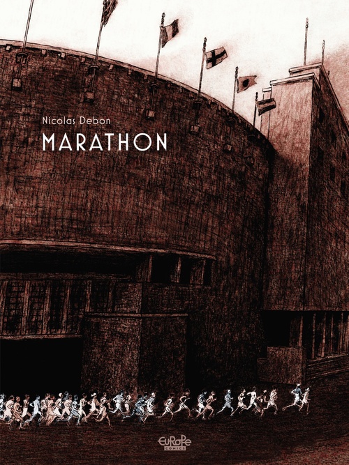 ebook cover of Marathon, by Nicolas Debon