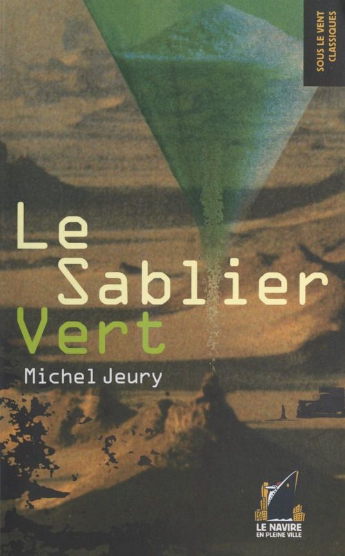 Couverture ebook de Le sablier vert, de Michel Jeury