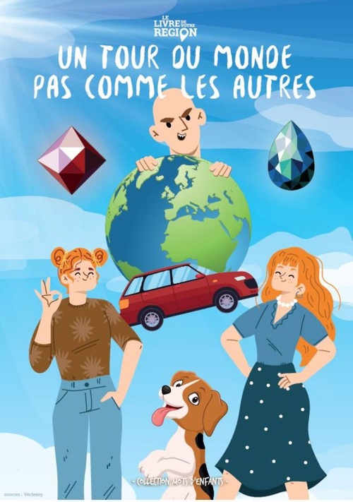 Couverture ebook de Un tour du monde pas comme les autres, de Ecole Du Seminaire D