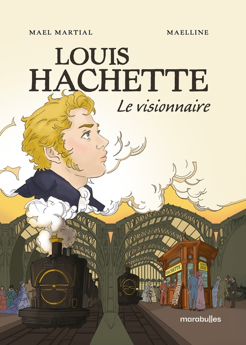 Couverture ebook de Louis Hachette, de Mael Martial