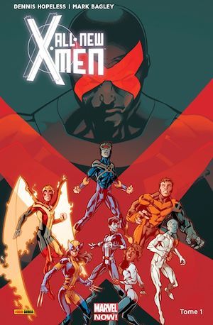 ebook cover of All-New X-Men (2016) T01, by Dennis Hopeless, Mark Bagley