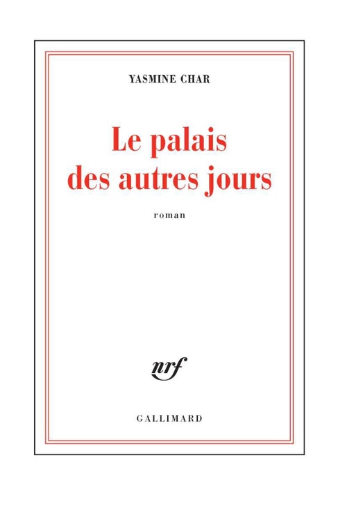 ebook cover of Le palais des autres jours, by Yasmine Char