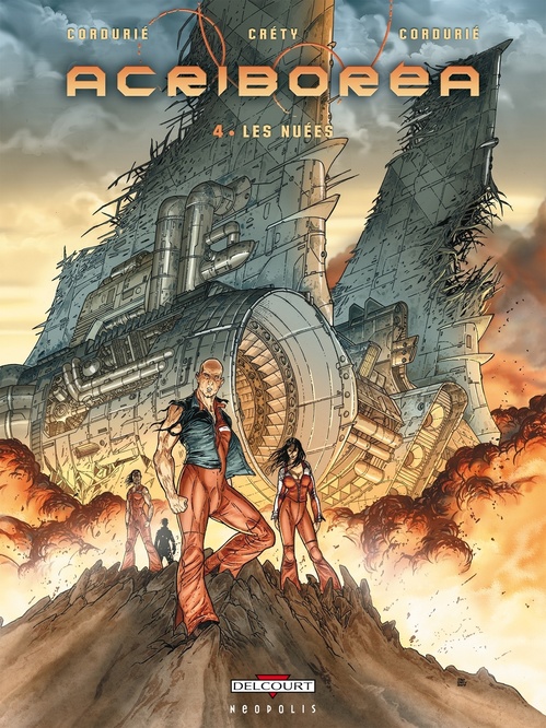 ebook cover of Acriboréa T04 - Les Nuées, by Sylvain Cordurié, Stéphane Créty