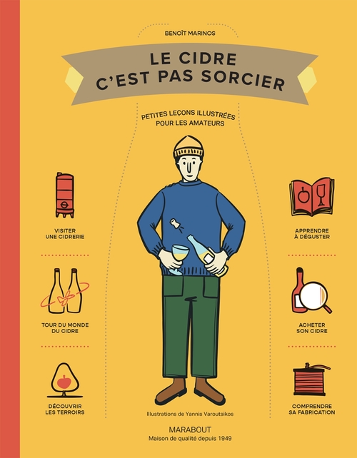ebook cover of Le cidre c'est pas sorcier, by Benoit Marinos