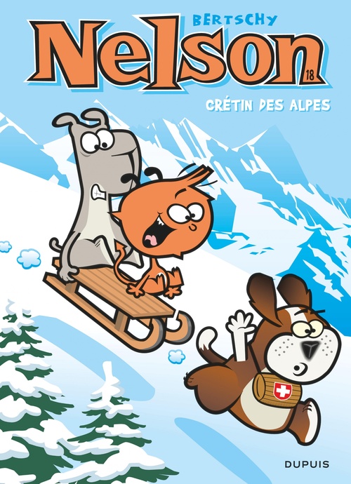 Couverture ebook de Nelson - Tome 18 - Crétin des Alpes, de Christophe Bertschy