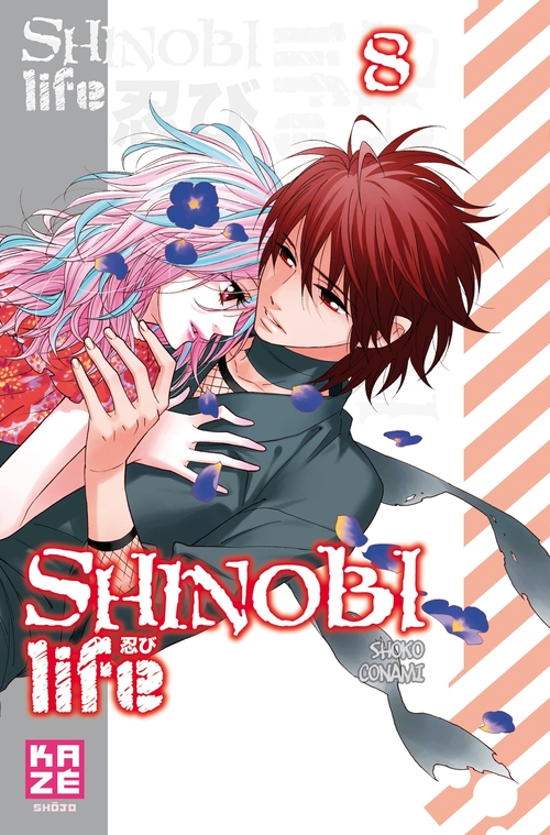 Couverture ebook de Shinobi life T08, de Shoko Conami