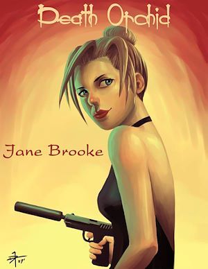 Couverture ebook de Death Orchid, de Jane Brooke
