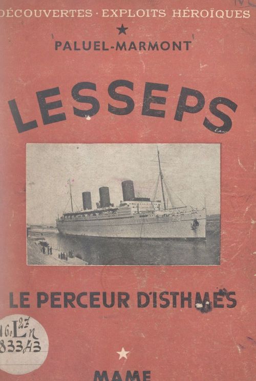 ebook cover of Lesseps, by Paluel-Marmont