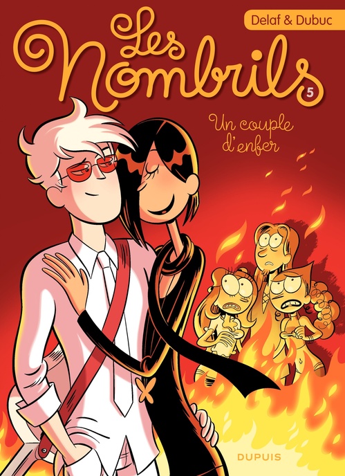 ebook cover of Les Nombrils - Tome 5 - Un couple d'enfer, by Maryse Dubuc, Delaf