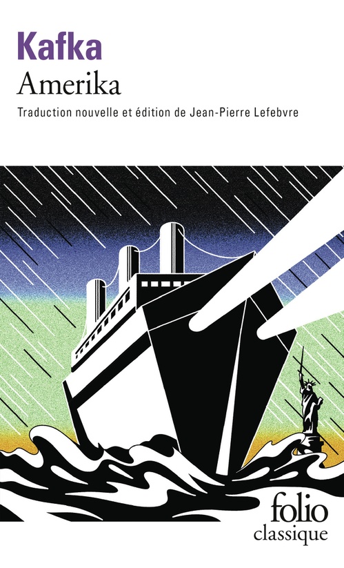 Couverture ebook de Amerika, de Franz Kafka