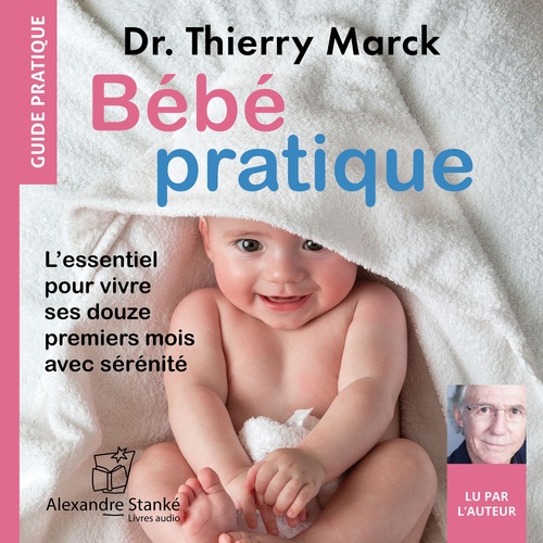 Couverture audiobook de Bébé pratique, de Thierry Marck
