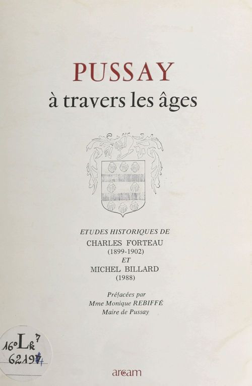 Couverture ebook de Pussay, de Michel Billard