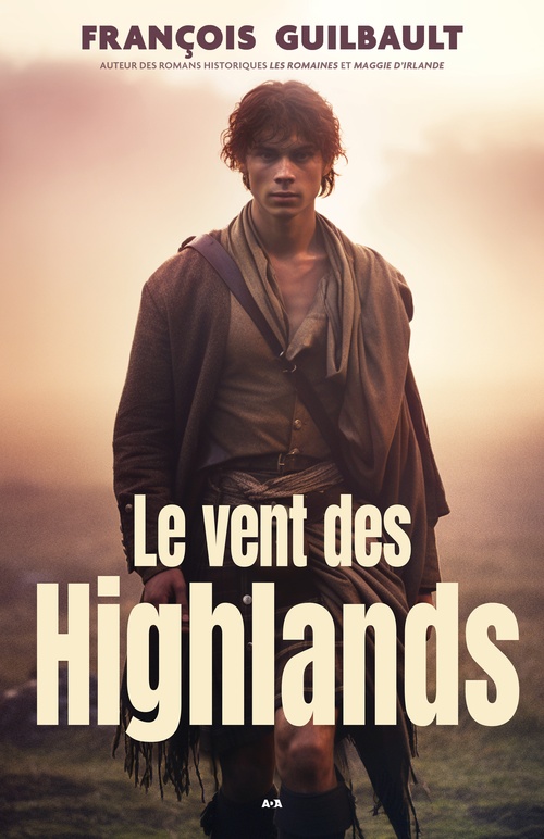 Couverture ebook de Le vent des Highlands, de François Guilbault