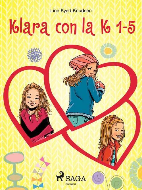ebook cover of Klara con la K 1-5, by Line Kyed Knudsen