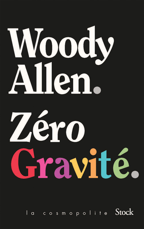 ebook cover of Zéro gravité, by Woody Allen