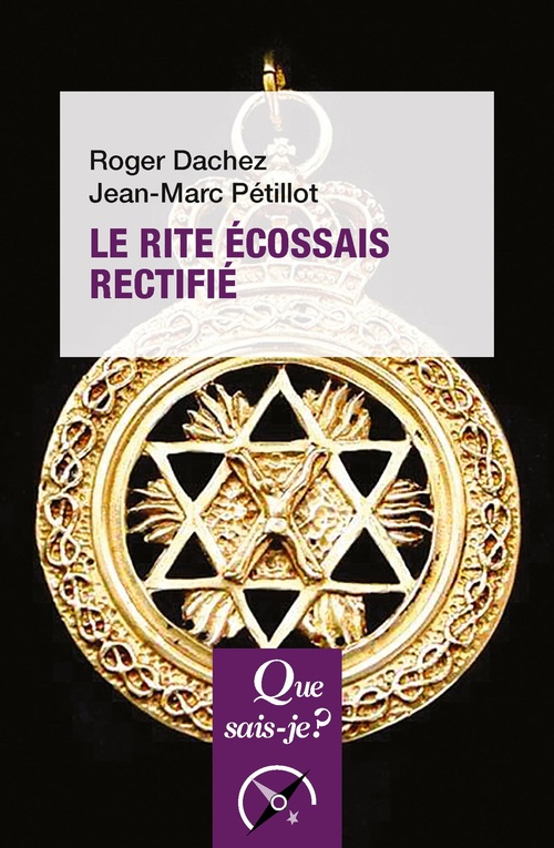 ebook cover of Le Rite Écossais Rectifié, by Roger Dachez, Jean-Marc Pétillot