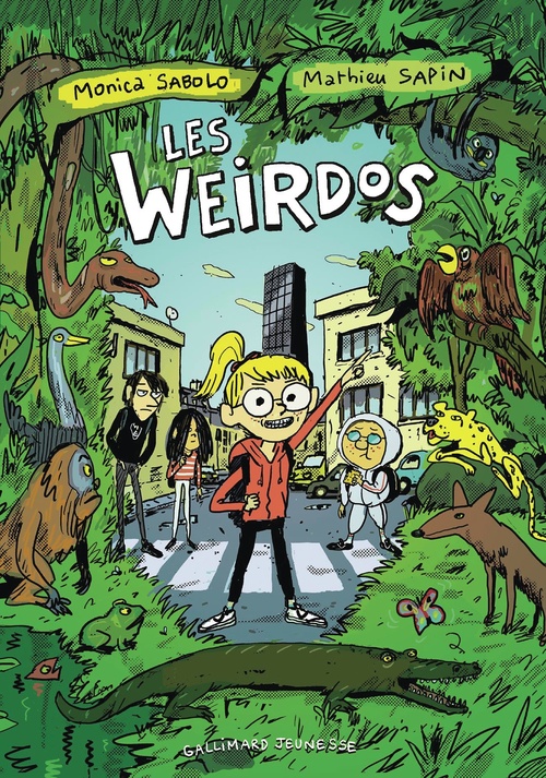 Couverture ebook de Les Weirdos, de Monica Sabolo