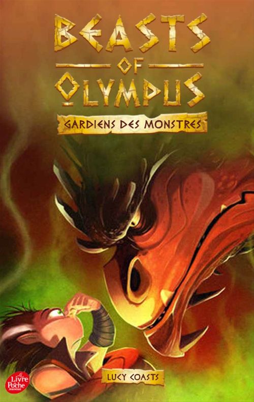 ebook cover of Beasts of Olympus - Tome 4 - Le Dragon qui pue, by Lucy Coats