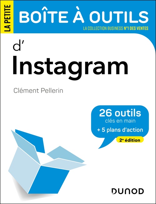 ebook cover of La petite boîte à outils d'Instagram - 2e éd., by Clément Pellerin