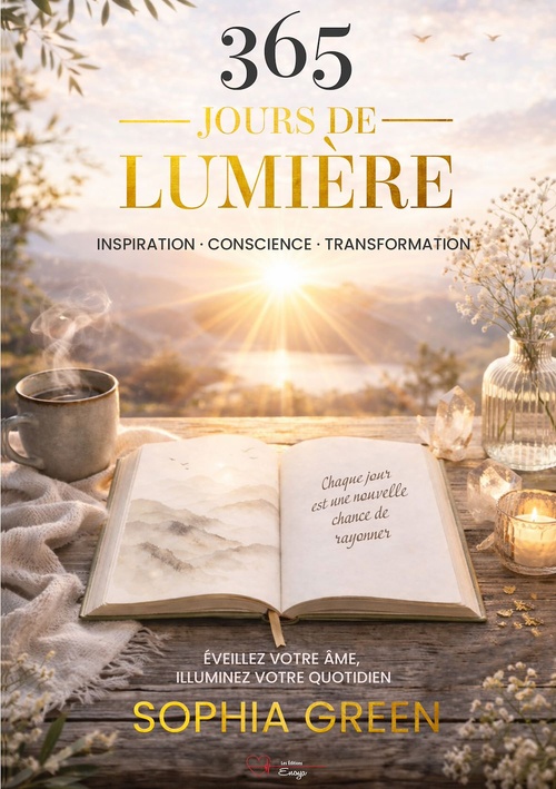 ebook cover of 365 jours de lumière, by Sophia Green