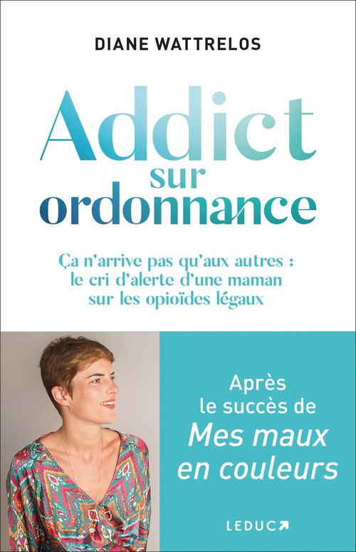 Couverture ebook de Addict sur ordonnance, de Diane Wattrelos
