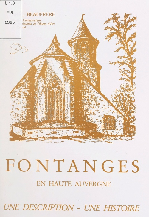 Couverture ebook de Fontanges en Haute-Auvergne, de Abel Beaufrere