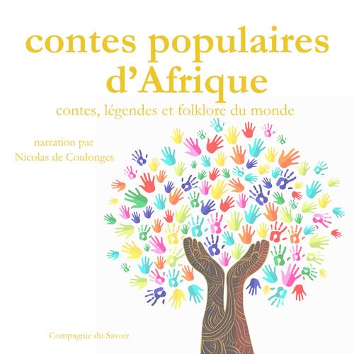 audiobook cover of Contes populaires d´Afrique, by Frédéric Garnier