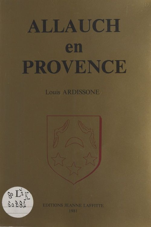 Couverture ebook de Allauch en Provence, de Louis Ardissone