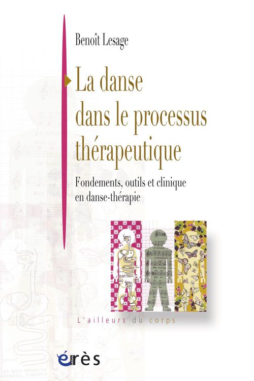 Couverture ebook de La danse dans le processus thérapeutique, de Benoît Lesage