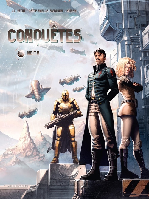 Couverture ebook de Conquêtes T08 - Neïta, de Jean-Luc Istin